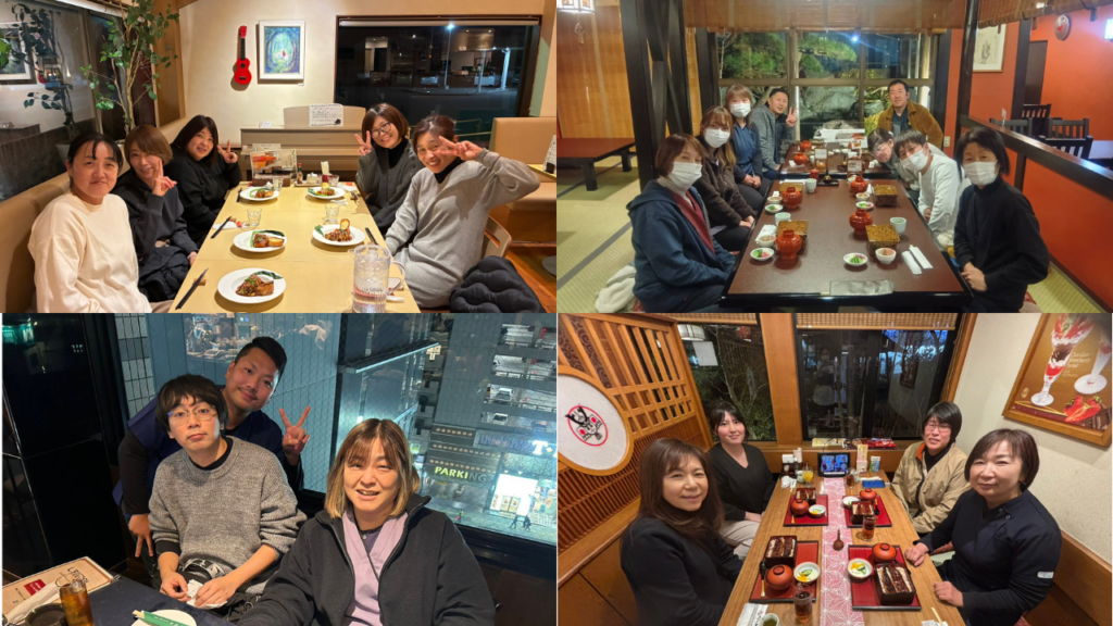 全国各ステーションにて新年会が実施されました！
